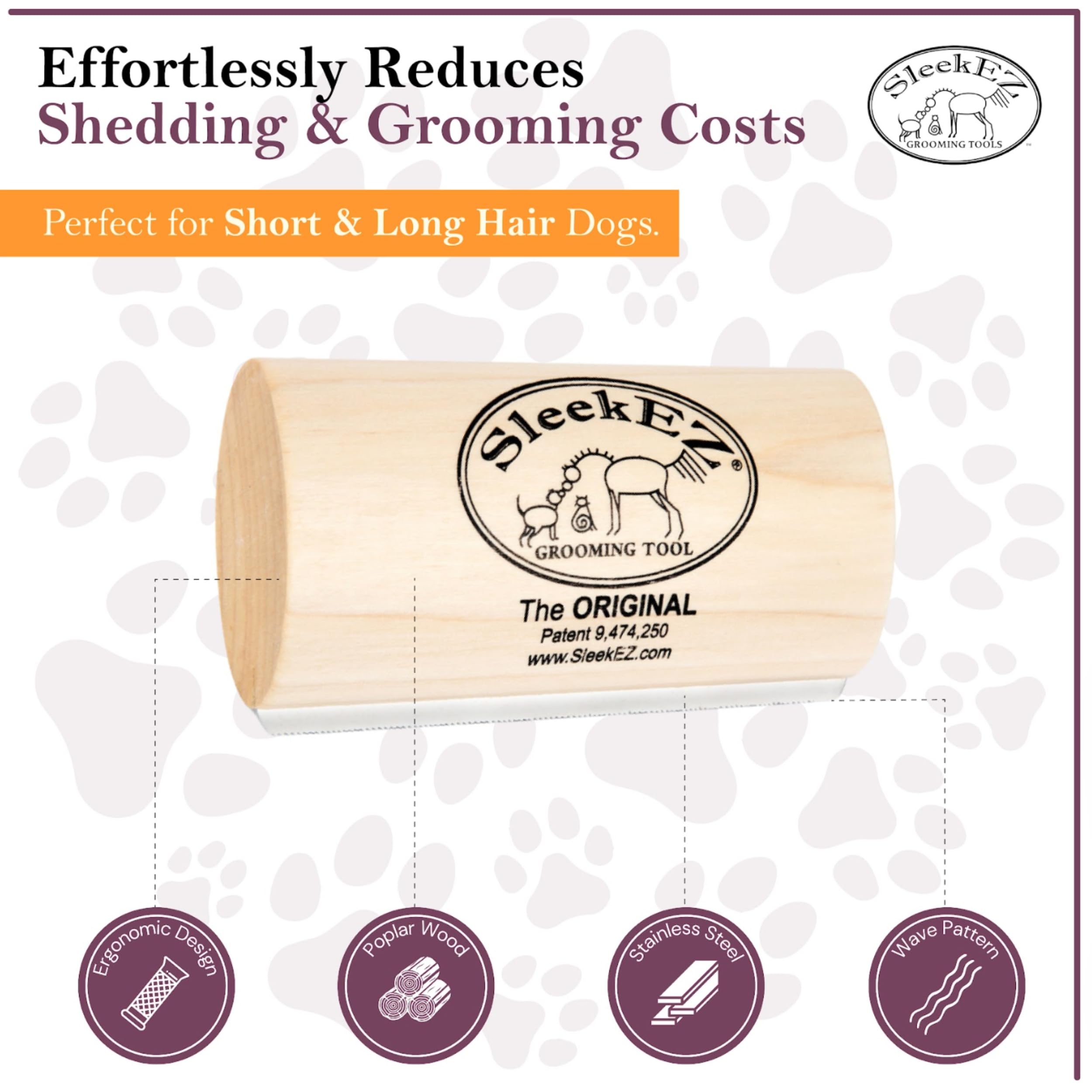 The ORIGINAL by SleekEZ® (Medium) Grooming Tool